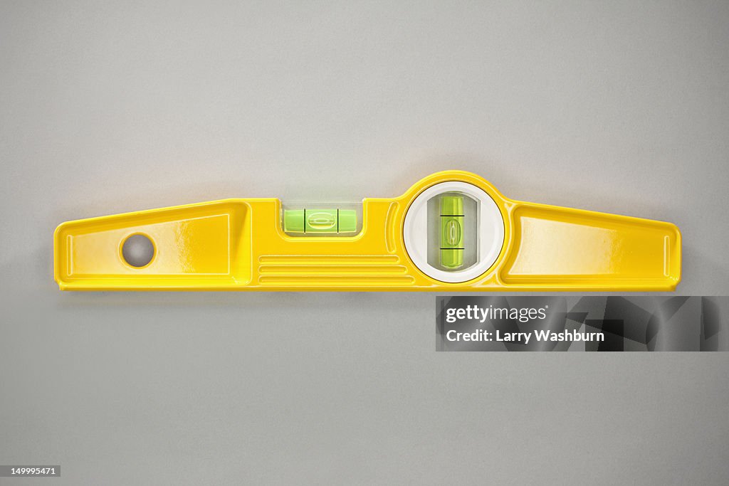 A spirit level