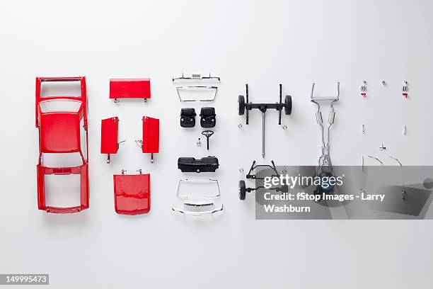 parts of a model car - model kit stock pictures, royalty-free photos & images