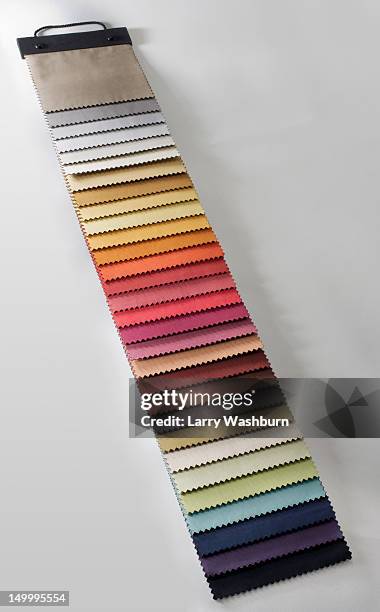 a fabric swatch - stoffmuster stock-fotos und bilder