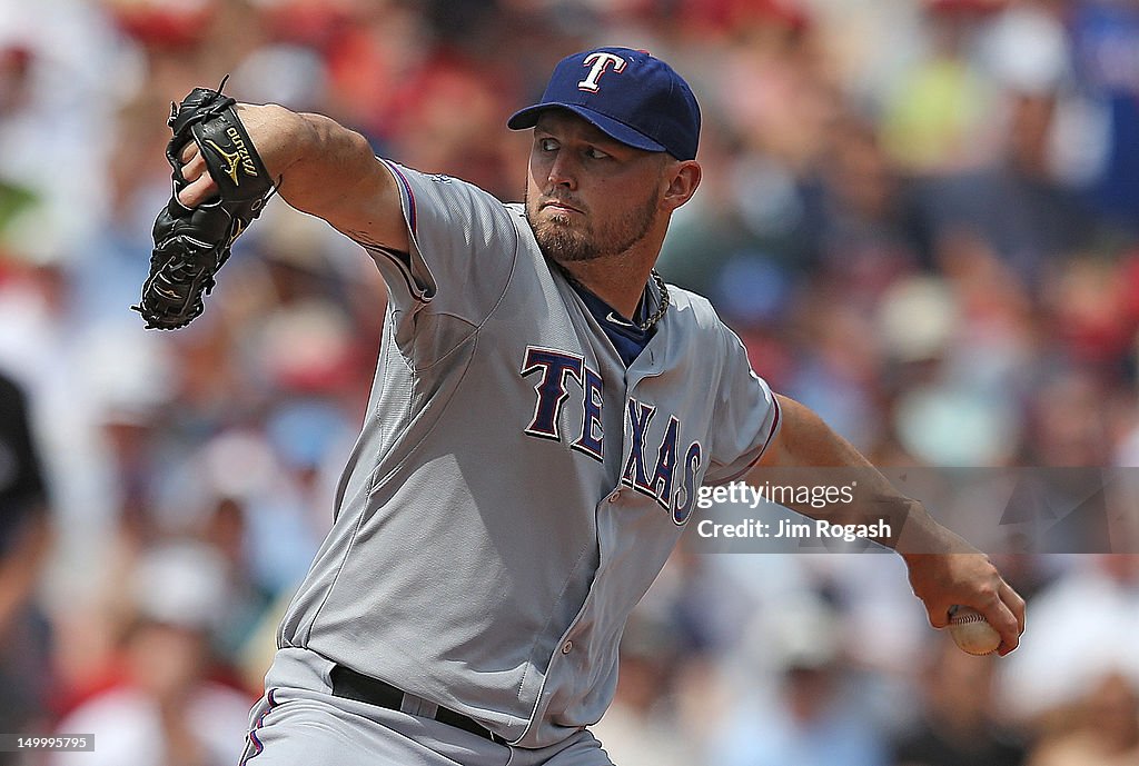 Texas Rangers v Boston Red Sox