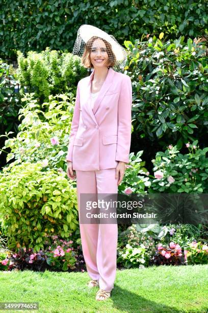 Louise Roe attends day one of Royal Ascot 2023 at Ascot Racecourse on June 20, 2023 in Ascot, England.