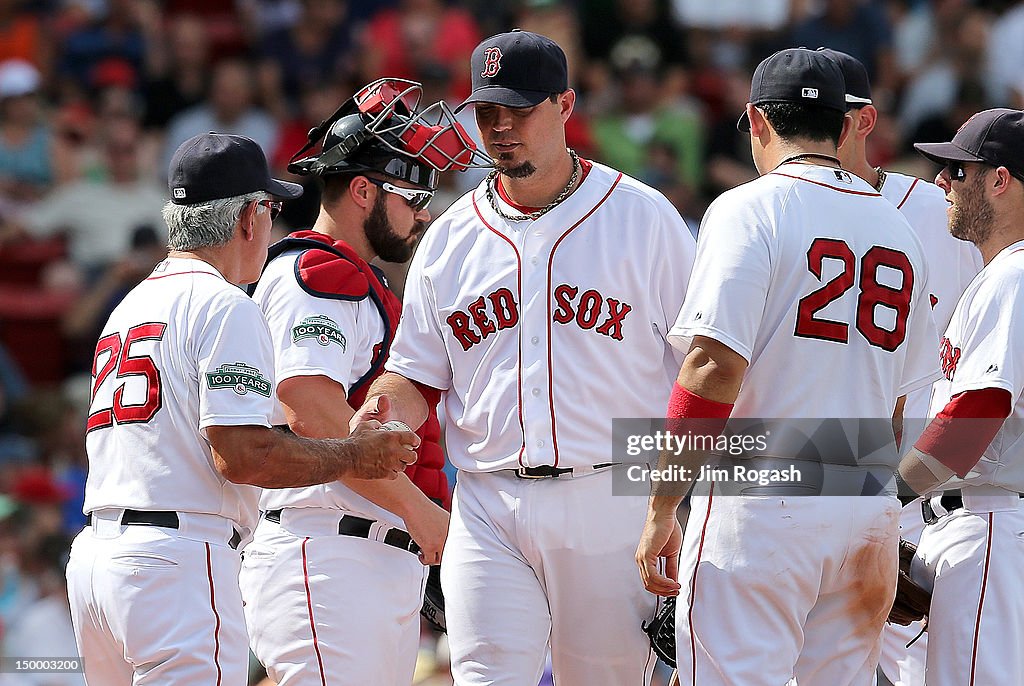 Texas Rangers v Boston Red Sox