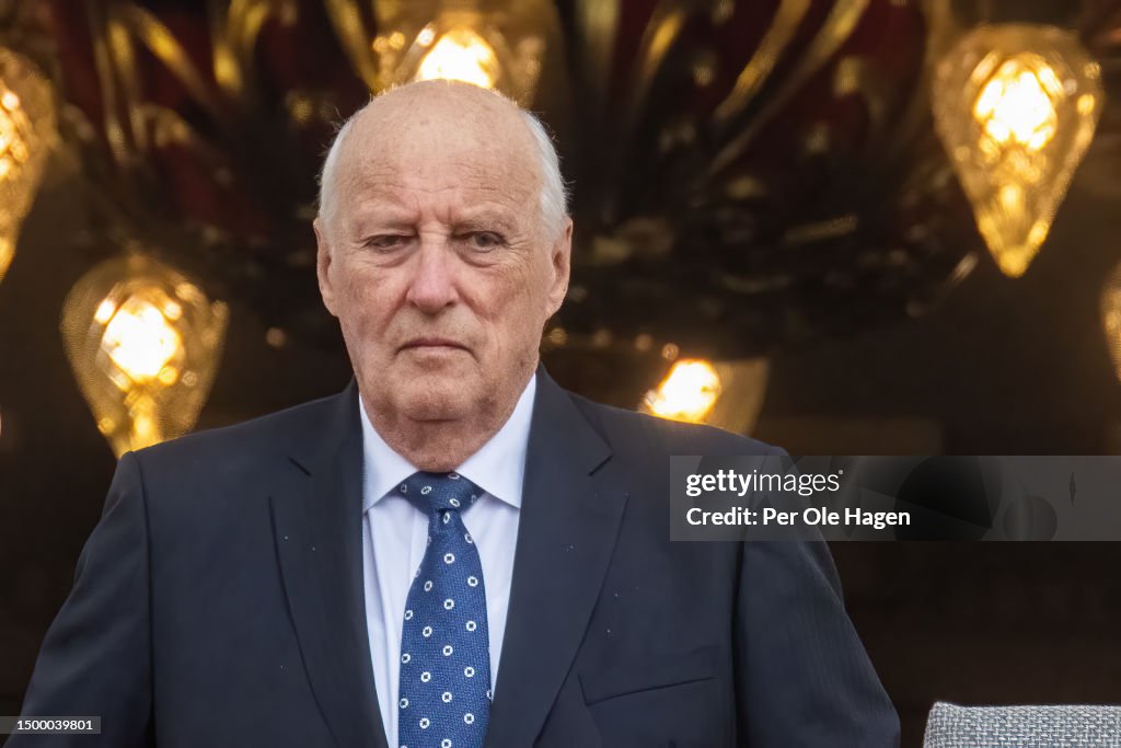 Norwegian Royals Attend Military Tattoo