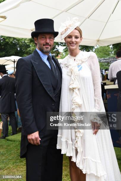 Michaela Kocianova attends day one of Royal Ascot 2023 at Ascot Racecourse on June 20, 2023 in Ascot, England.