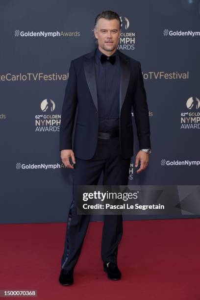 Josh Duhamel attends the "Nymphes D'Or - Golden Nymphs" Award Ceremony during the 62nd Monte Carlo TV Festival on June 20, 2023 in Monte-Carlo,...