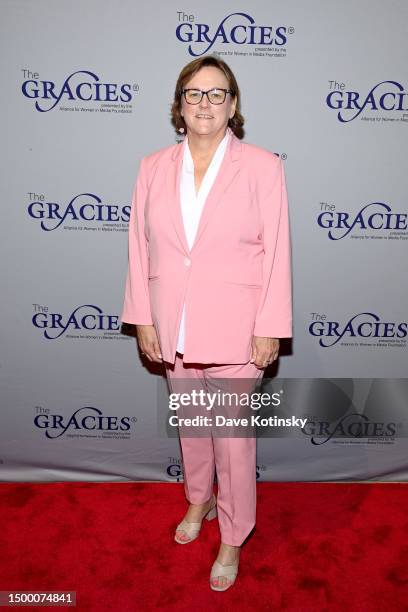 Renee Layson attends the Gracie Awards Luncheon at Cipriani 42nd Street on June 20, 2023 in New York City.