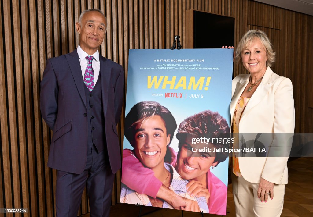 Andrew Ridgeley and Shirlie Kemp attend the BAFTA screening of WHAM ...