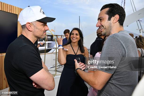 Gary Vaynerchuk attends the VaynerX Rose Reception on the VaynerX Yacht on June 20, 2023 in Cannes, France.