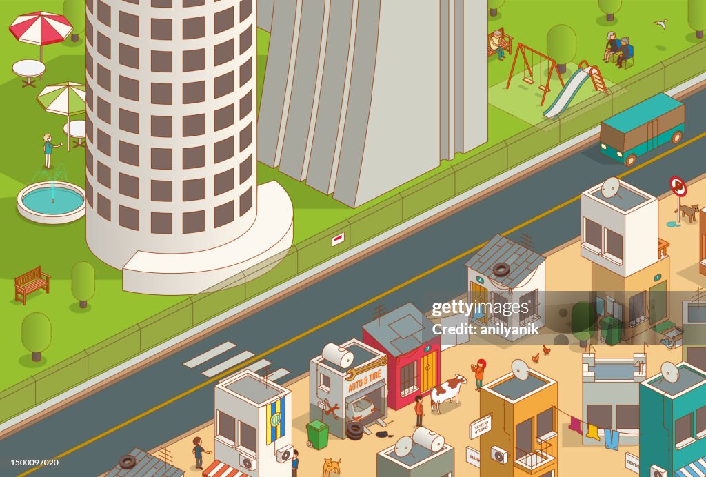 Urban polarization