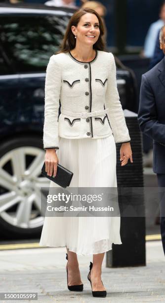 Catherine, Princess of Wales during the reopening of the National Portrait Gallery at National Portrait Gallery on June 20, 2023 in London, England....