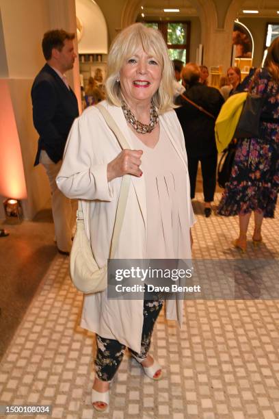 Alison Steadman attends the National Portrait Gallery's reopening party on June 20, 2023 in London, England.