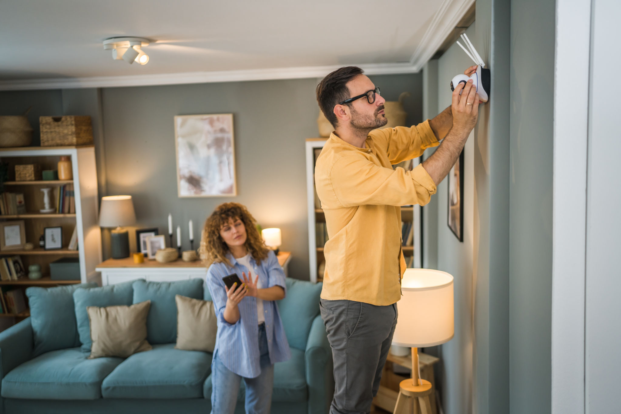 home security system setup