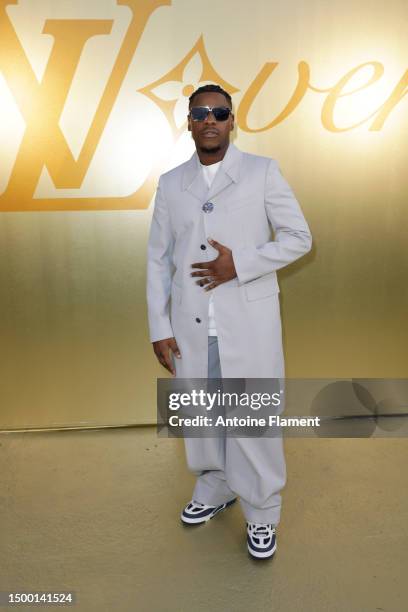 John Boyega attends the Louis Vuitton Menswear Spring/Summer 2024 show as part of Paris Fashion Week on June 20, 2023 in Paris, France.