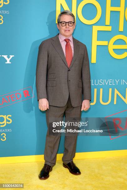 Matthew Broderick attends Sony Pictures' "No Hard Feelings" New York Premiere at AMC Lincoln Square Theater on June 20, 2023 in New York City.