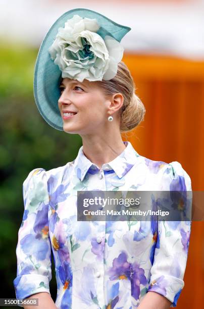 Lady Gabriella Kingston attends day one of Royal Ascot 2023 at Ascot Racecourse on June 20, 2023 in Ascot, England.