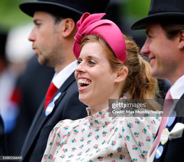 Princess Beatrice attends day one of Royal Ascot 2023 at Ascot Racecourse on June 20, 2023 in Ascot, England.