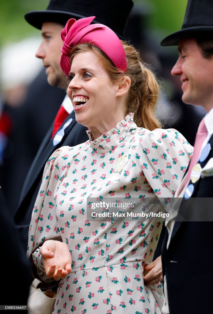 Princess Beatrice attends day one of Royal Ascot 2023 at Ascot... News ...