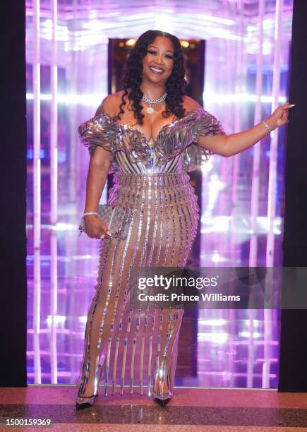 Lala Inuti Ahari attends 3rd Annual Birthday Ball for Quality Control CEO Pierre "P" Thomas at The Fox Theatre on June 8, 2023 in Atlanta, Georgia.