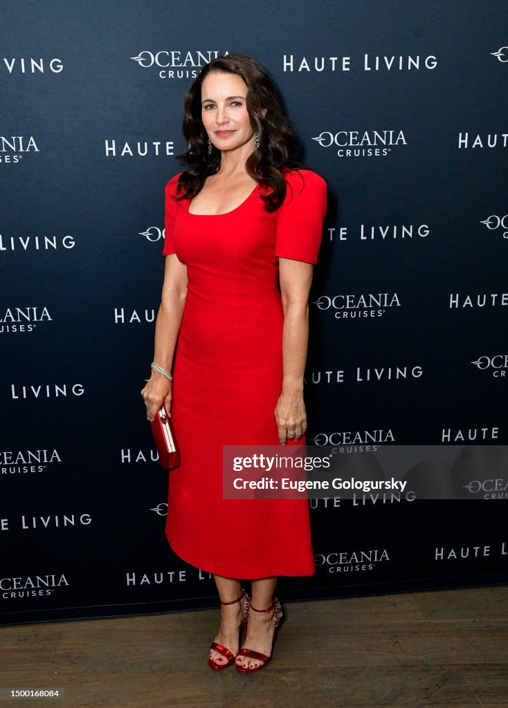 Haute Living Dinner With Kristin Davis
