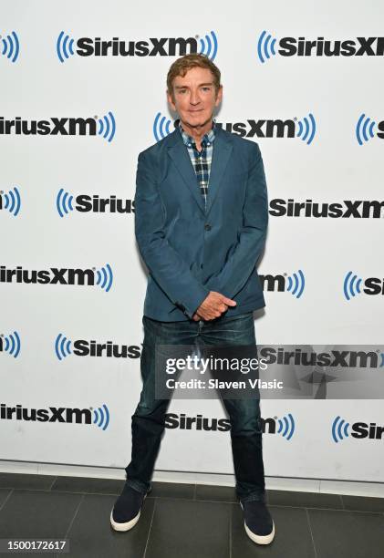 Michael Patrick King visits SiriusXM Studios on June 20, 2023 in New York City.