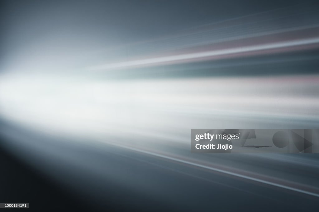 Sunlight shines on the wall through the curtains