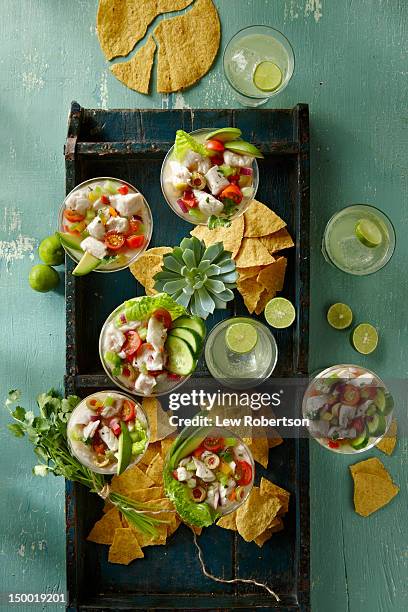 ceviche - ceviche stock pictures, royalty-free photos & images