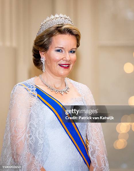 Dutch Royals State Visit To Belgium : Dinner At The Laeken Castle Dutch Royals State Visit To Belgium : Dinner At The Laeken Castle