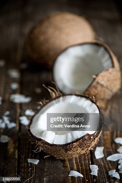 coconut - coconut imagens e fotografias de stock