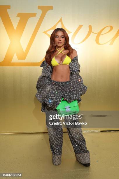 Anitta attends the Louis Vuitton Menswear Spring/Summer 2024 show as part of Paris Fashion Week on June 20, 2023 in Paris, France.