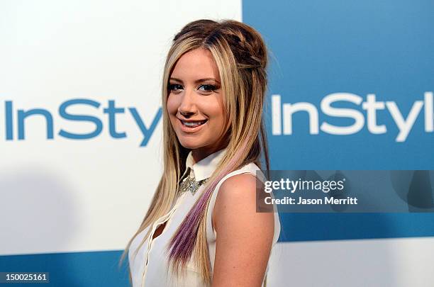 Actress Ashley Tisdale attends the 11th annual InStyle summer soiree held at The London Hotel on August 8, 2012 in West Hollywood, California.
