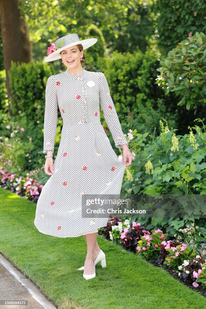 Ascot Ppostcode Rosie Tapner attends day two of Royal Ascot 2023 at Ascot Racecourse ...