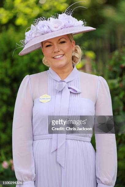 Natalie Rushdie attends day two of Royal Ascot 2023 at Ascot Racecourse on June 21, 2023 in Ascot, England.