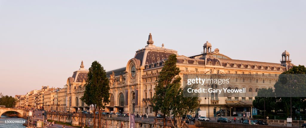 Traditional buildings along the River Seine