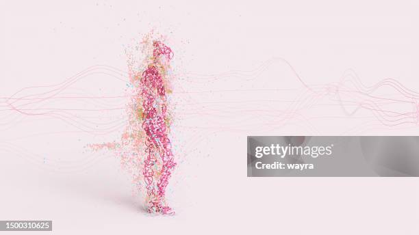 abstract idea of personalized data protection - social network bildbanksfoton och bilder