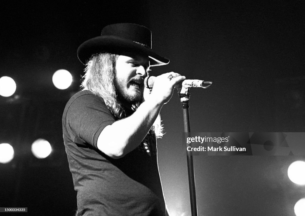 Ronnie Van Zant Performs