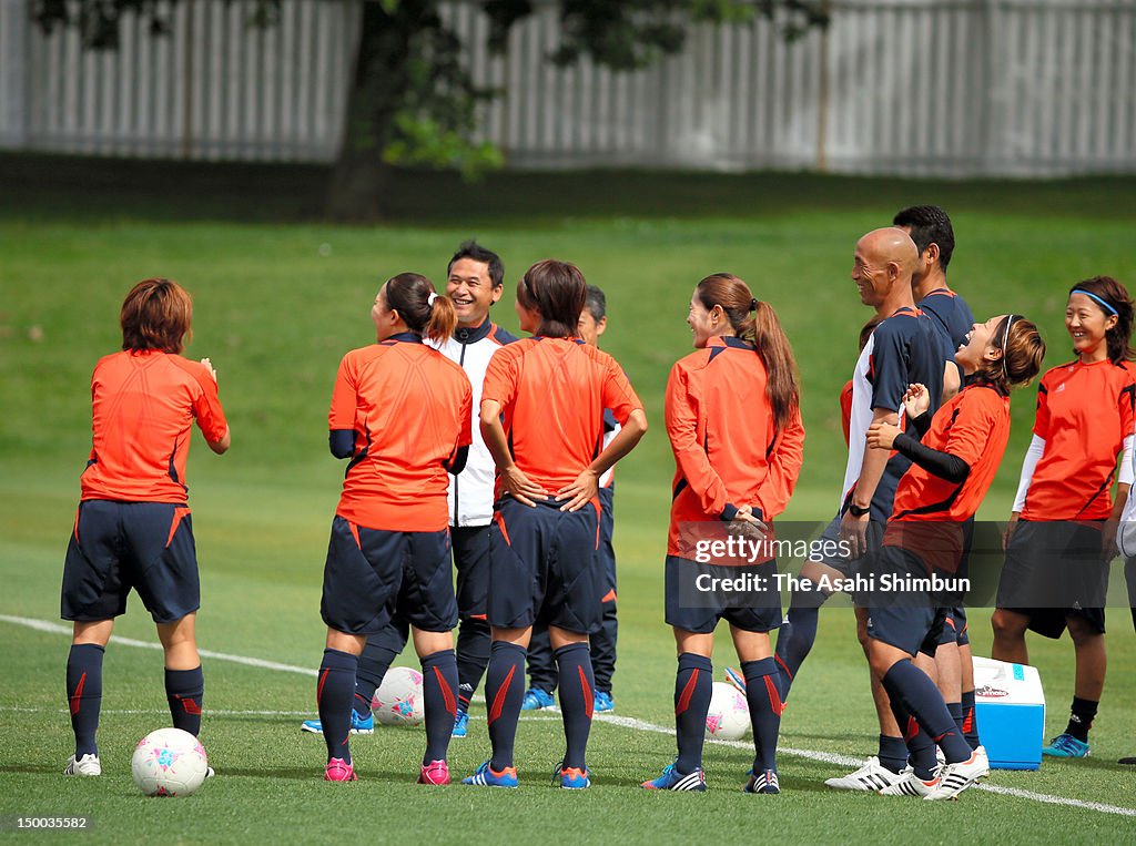 Japan Women's Football Team Training Session