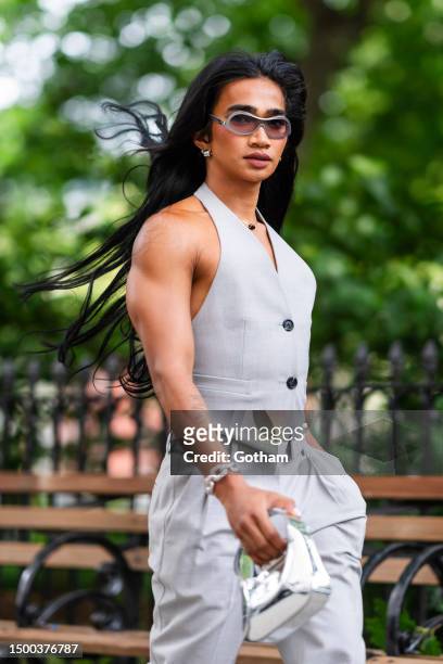 Bretman Rock is seen in Madison Square Park on June 21, 2023 in New York City.