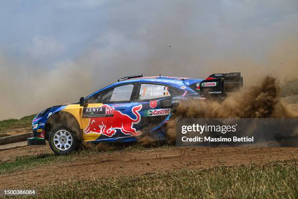 Pierre-Louis Loubet of France and Nicolas Gilsoul of Belgium are competing with their M-Sport Ford WRT Ford Puma Rally1 Hybrid during the Shakedown...