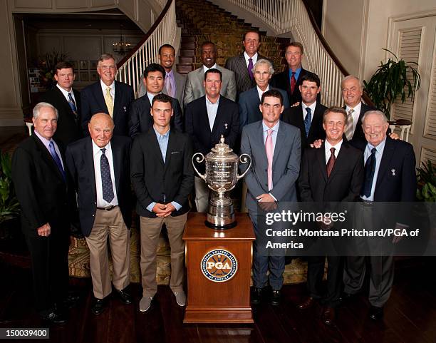 Dave Stockton, Doug Ford, Martin Kaymer, Keegan Bradley, David Toms, Don January, Shaun Micheel, Al Geiberger, Y.E. Yang, Rich Beem, Hubert Green,...