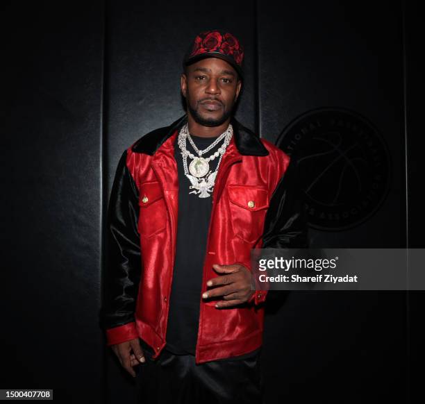 Camron attends One Court Draft Week attends Players House Party at NBPA Headquarters on June 20, 2023 in New York City.