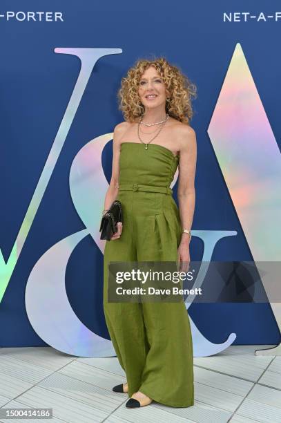 Kelly Hoppen makes the V&A Summer Party and DIVA exhibition preview, supported by Net-A-Porter, on June 21, 2023 in London, England.