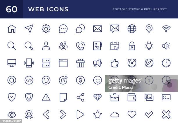 user interface icons - emoji iphone stock illustrations