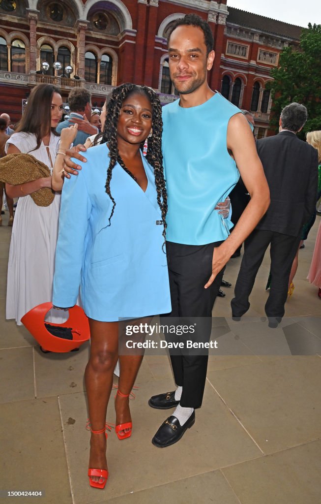 Clara Ravim Clara Amfo and Raven Smith attend the V&A Summer Party and DIVA... News ...