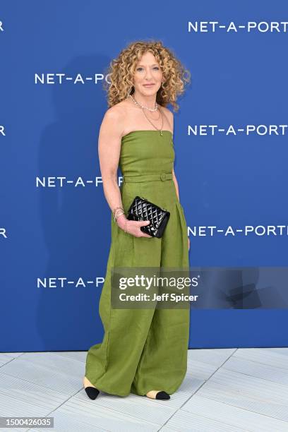 Kelly Hoppen arrives at the V&A 2023 Summer Party at The V&A on June 21, 2023 in London, England.