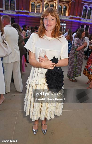 Molly Goddard attends the V&A Summer Party and DIVA exhibition preview, supported by Net-A-Porter, on June 21, 2023 in London, England.