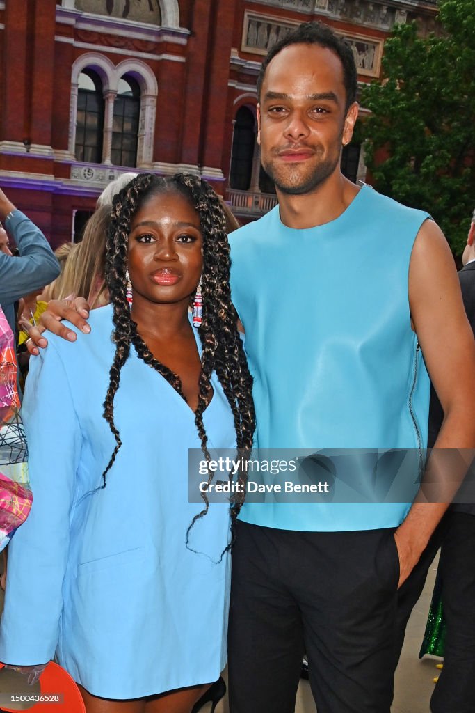 Clara Ravim Clara Amfo and Raven Smith attend the V&A Summer Party and DIVA... News ...