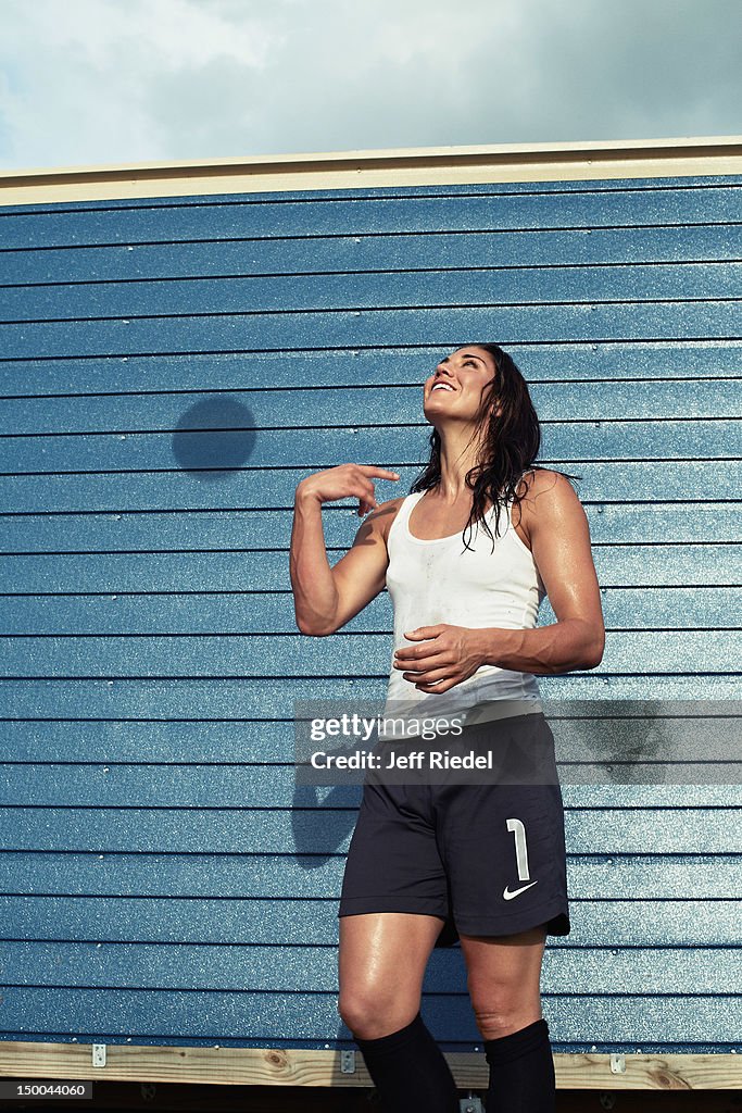 Hope Solo, Newsweek, July 23, 2012