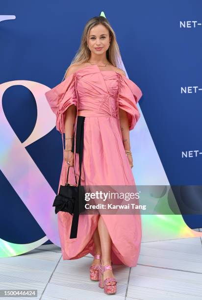 Lady Amelia Windsor arrives at the V&A 2023 Summer Party at The V&A on June 21, 2023 in London, England.