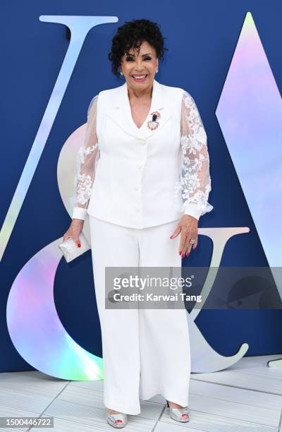 Dame Shirley Bassey arrives at the V&A 2023 Summer Party at The V&A on June 21, 2023 in London, England.