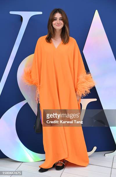 Emma Appleton arrives at the V&A 2023 Summer Party at The V&A on June 21, 2023 in London, England.